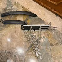 Parafanghi e supporto per mtb vintage ruote da 26