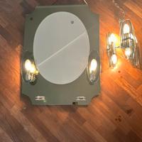 Set bagno specchio/appliqie lampadario