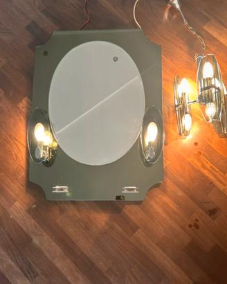 Set bagno specchio/appliqie lampadario