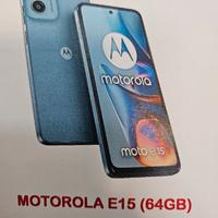 smartphone motorola E 15
