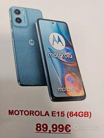 smartphone motorola E 15