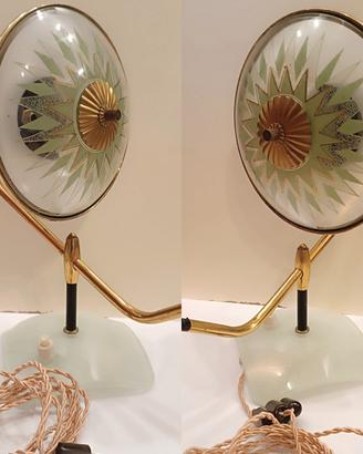 Coppia Rare Lampade da Tavolo, Anni ’50/’60 – 
