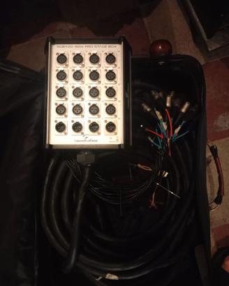 Ciabatta audio multicore 16/4 30 metri