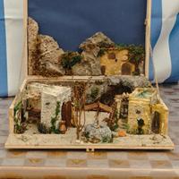 presepe in scatola artigianale 