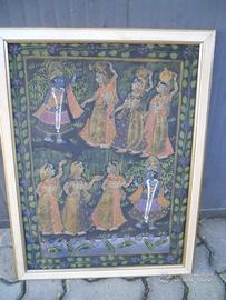 Quadro dipinto isola di Bali-Indonesia su tela