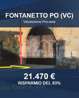 Immobile in asta di 263 m² a Fontanetto Po