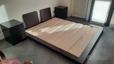 letto AXIL matrimoniale in wengè