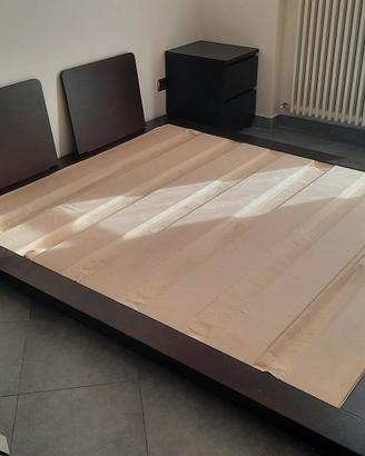 letto AXIL matrimoniale in wengè