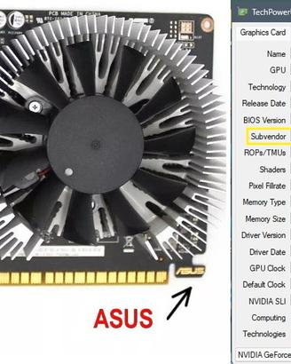 Scheda video Asus GTX 1050 2Gb