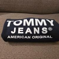 Felpa Uomo Tommy Hilfiger Blu logo Taglia S