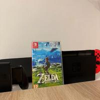 Nintendo switch V1 + Zelda BOTW