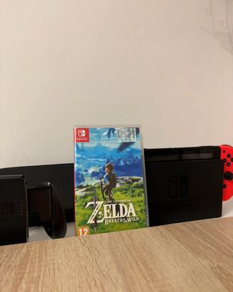 Nintendo switch V1 + Zelda BOTW