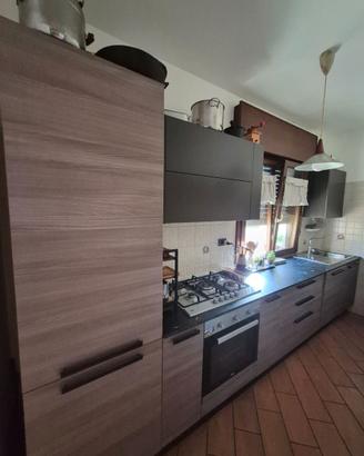 Cucina Lineare 390 cm con Elettrodomestici Beko
