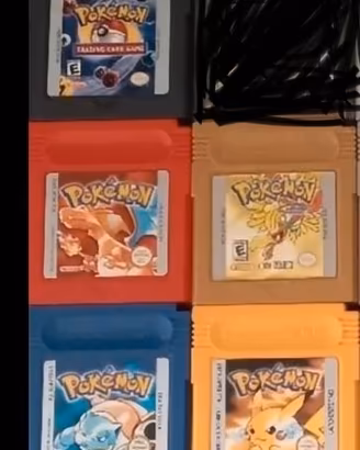 Cartucce Pokemon Game boy 