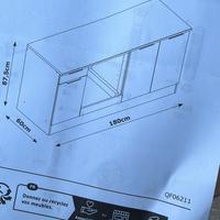 💥Cucina nuova in scatola, da montare , base 180 e