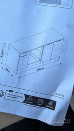 💥Cucina nuova in scatola, da montare , base 180 e