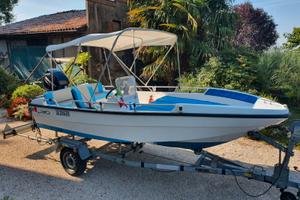 Barca RIO 450 open+motore Mercury 40HP+Carrello