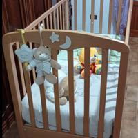 Lettino Foppapedretti luccichino come nuovo