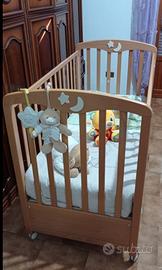 Lettino Foppapedretti luccichino come nuovo