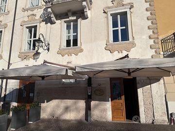 Ombrelloni atacco a terra a scomparsa 4x3