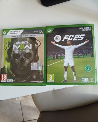 Call of Duty MWII e FC25