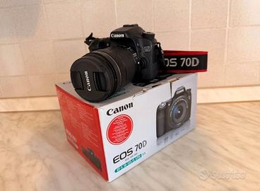 Canon EOS 70D + Obiettivo EF-S 18-135mm IS – STM -