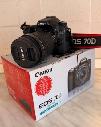 Canon EOS 70D + Obiettivo EF-S 18-135mm IS – STM -