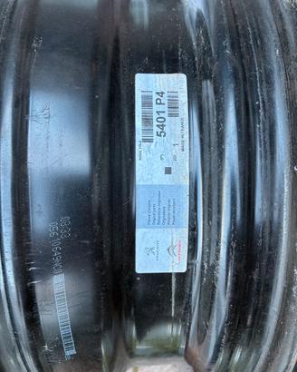 Set 4 Cerchi in ferro originali 15 pollici 4x108