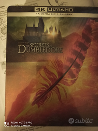 Animali fantastici i segreti di silente steelbook