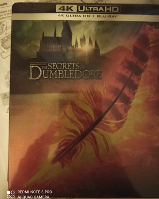 Animali fantastici i segreti di silente steelbook