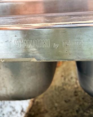 lavello cucina Scavolini 2 vasche