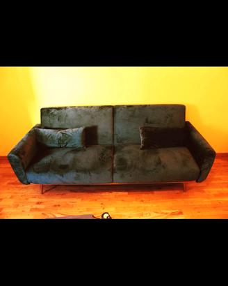 divano-letto  verde albero 