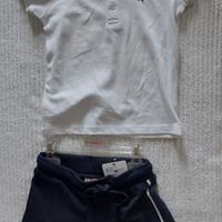 completino bimbo polo e bermuda Prenatal
