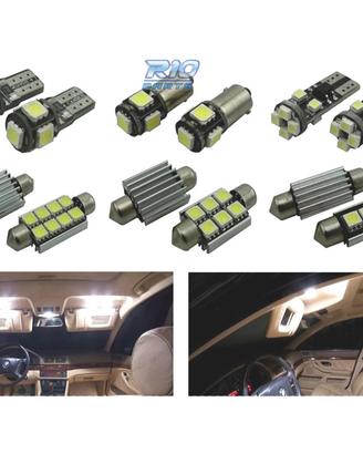 KIT 19 LAMPADE LED INTERNE BMW E39 SERIE 5 SEDAN 5