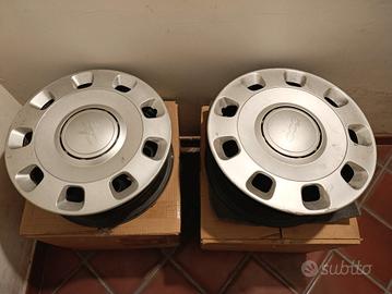 4 CERCHI E COPRICERCHI FIAT 500