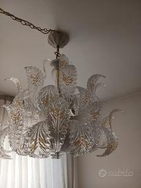 lampadario vetro Murano