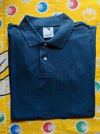 Polo Diadora Blu