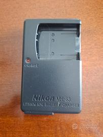 caricabatterie Nikon mh 63