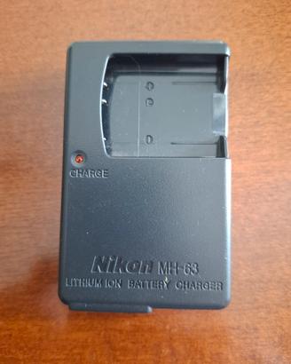 caricabatterie Nikon mh 63