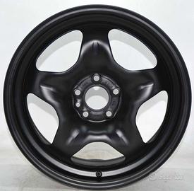 4 cerchi ferro fiat tipo 500l r16 ft5916