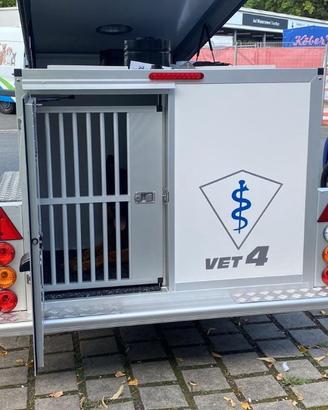 Carrello Trasporto Cani Wt Metall