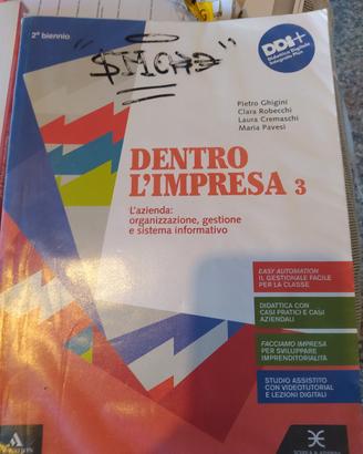 libro scolastico Dentro l'impresa 3