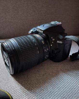 Nikon D5300+obiettivo AF-S DX Nikkor 18-105mm f