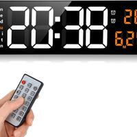 Orologio Digitale Luminoso Da Parete Multifunzione