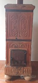 STUFA A LEGNA IN TERRACOTTA PRIMO 900
