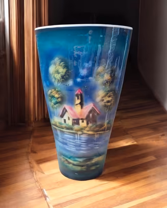 portaombrelli in ceramica originale vintage anni50