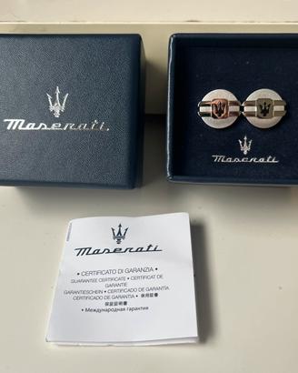 Gemelli griffati Maserati