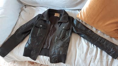 Giubbotto pelle Only ragazzo 