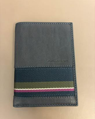 PORTAFOGLIO PIQUADRO NERO COME NUOVO !