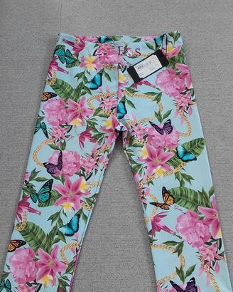 Guess Leggings 3/4 Bambina Taglia 10, nuovo